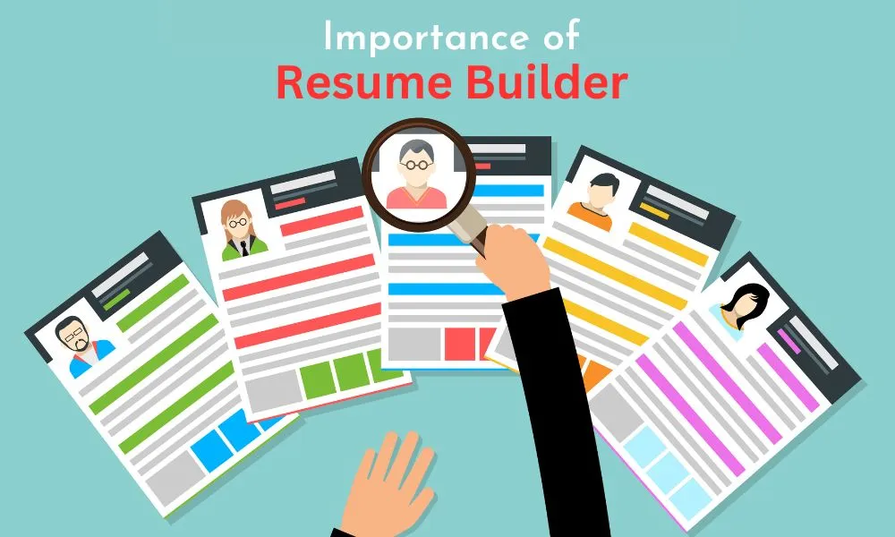 resume builder web application